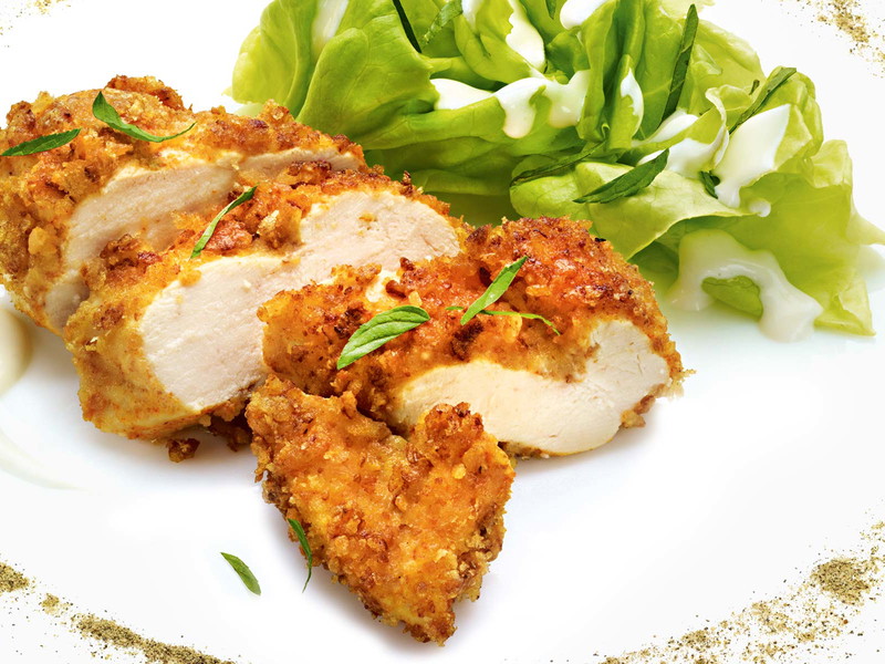 Gewürzbackhendl