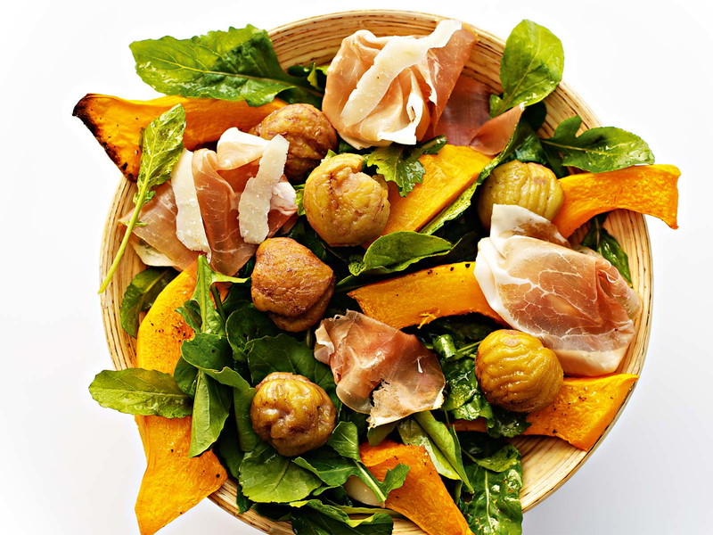 Warmer Maronensalat