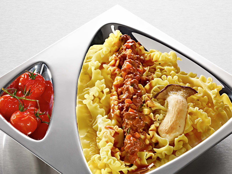 Hirschsugo mit Reginette und Kräutersaitlingen