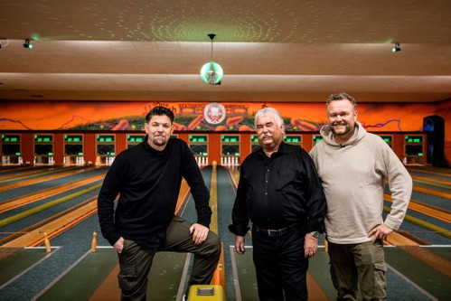 V.l.: Tim Mälzer, Walter Stemberg, Sascha Stemberg.
