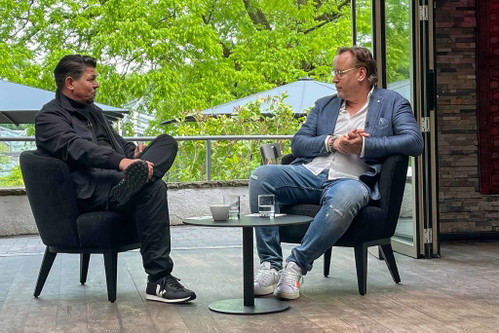 Tim Mälzer und Thomas Bühner.&nbsp;