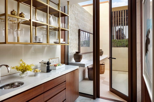 Skypool Villa Kitchenette.