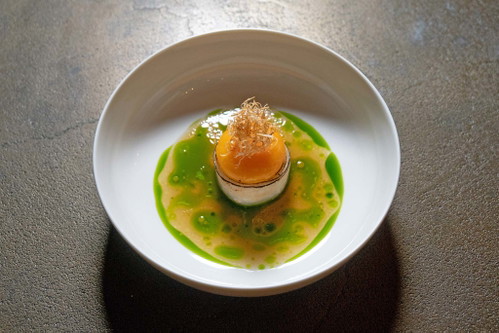 Kreation von&nbsp;Niclas Nussbaumer, Restaurant Mühle, Schluchsee.