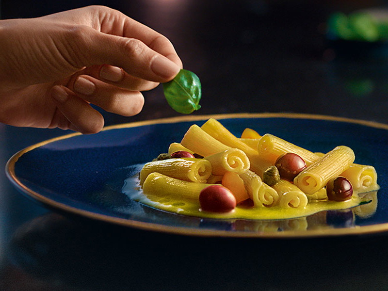 Neue Pasta-Kreation Papiri