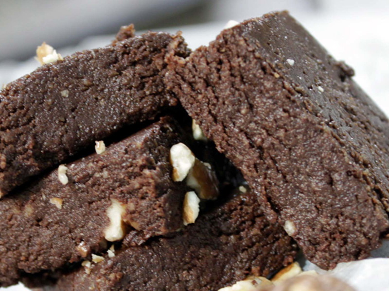 Rohkost-Brownies