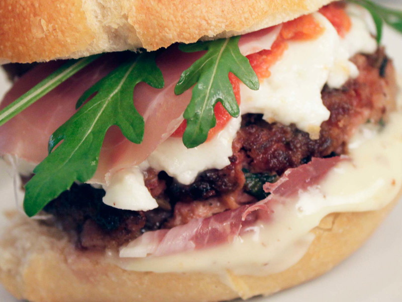 Italienischer Burger