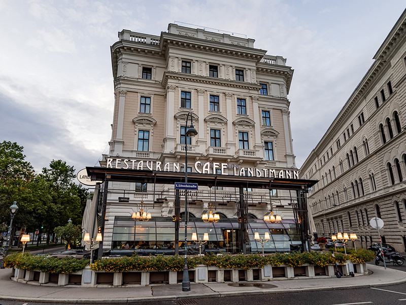 Auch das »Café Landtmann« ist Teil der ESC-Aktion der Kaffeehäuser