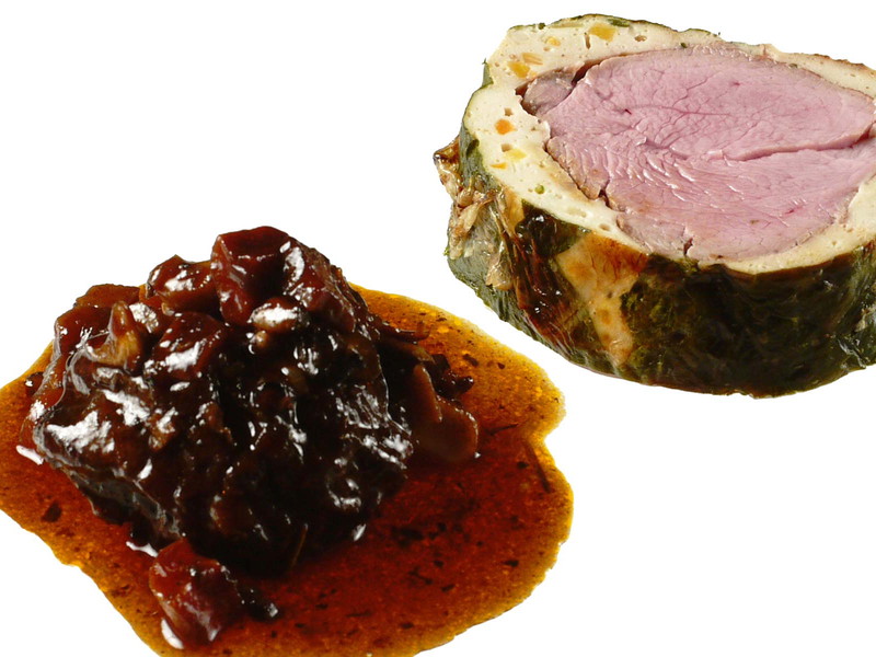 Crepinette vom Kalbsfilet