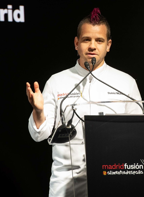 Dabiz Muñoz seit 2014 wieder beim «Show Cooking» mit dabei.