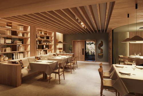 Das innovative Restaurant im Grand Hyatt.