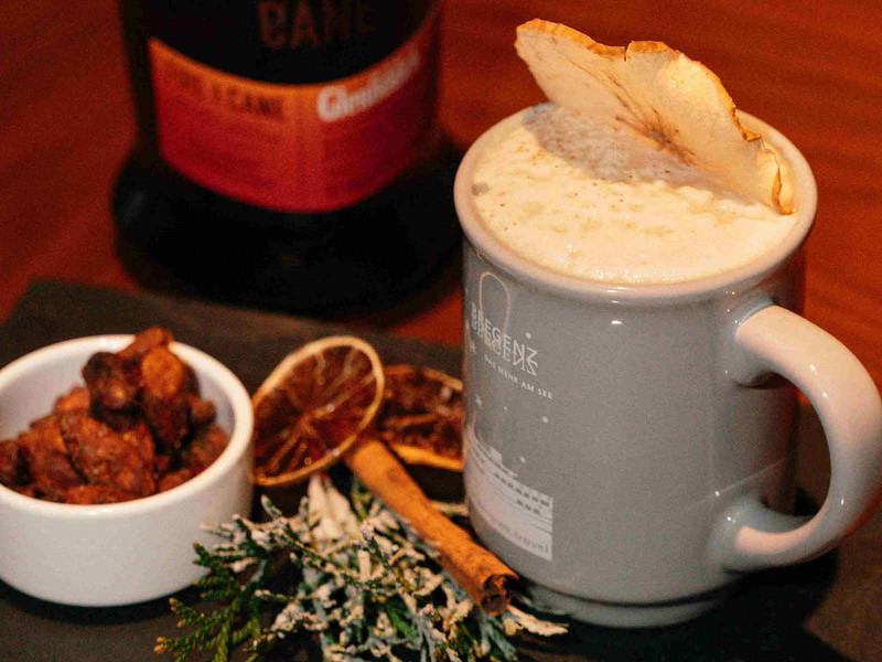 Weihnachtscocktail&nbsp;»Smoky Christmas«&nbsp;
