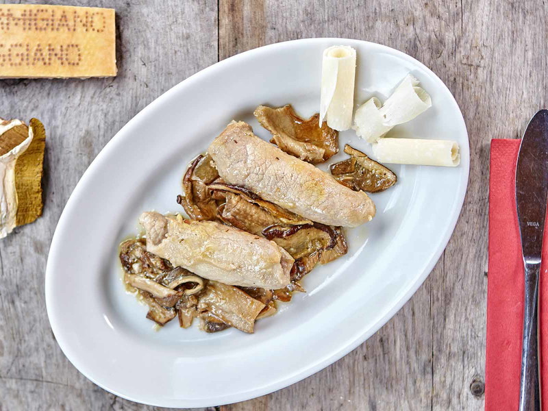 Involtini aus der Rifugio Lagdei