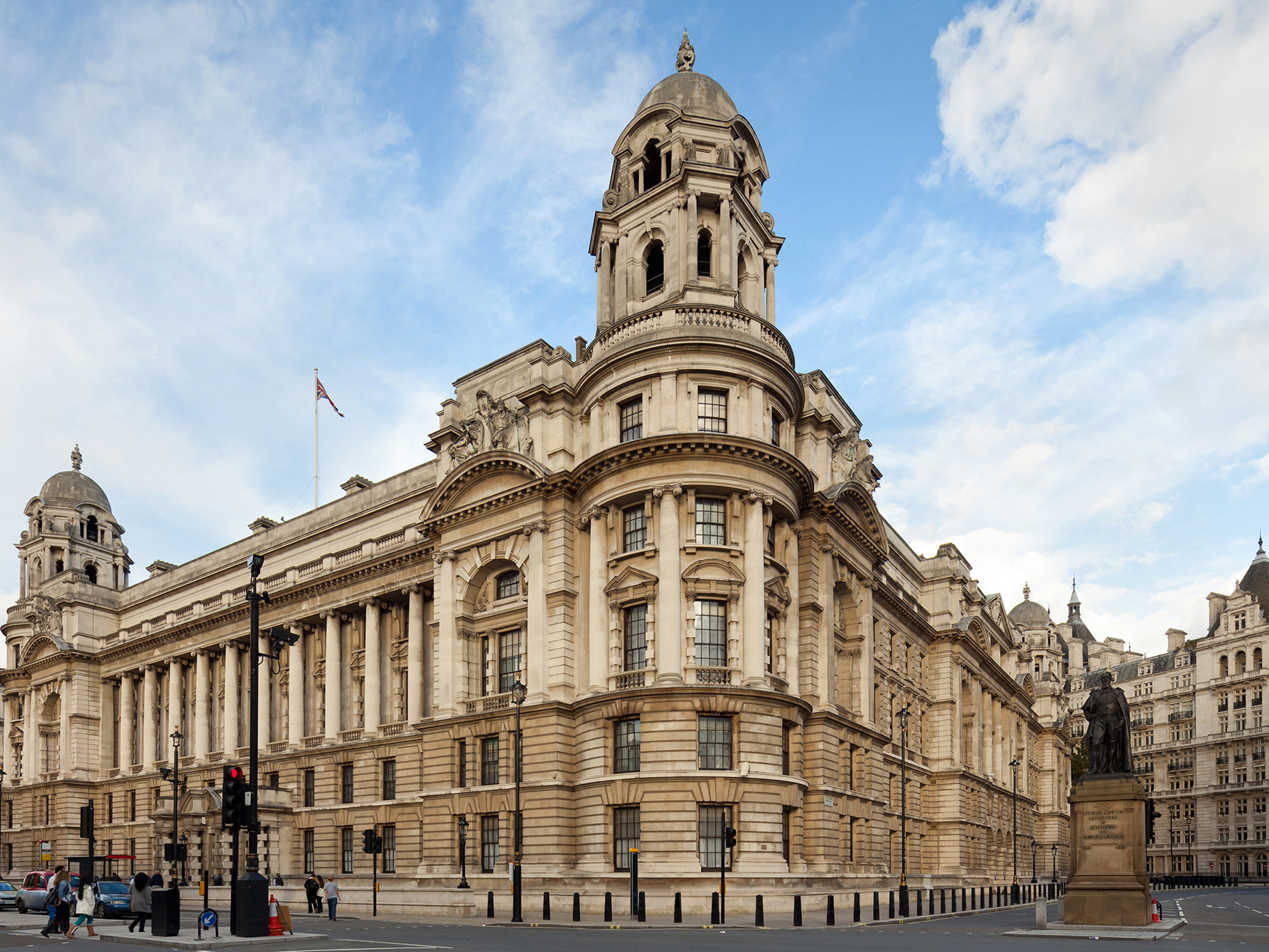Old War Office building, London.