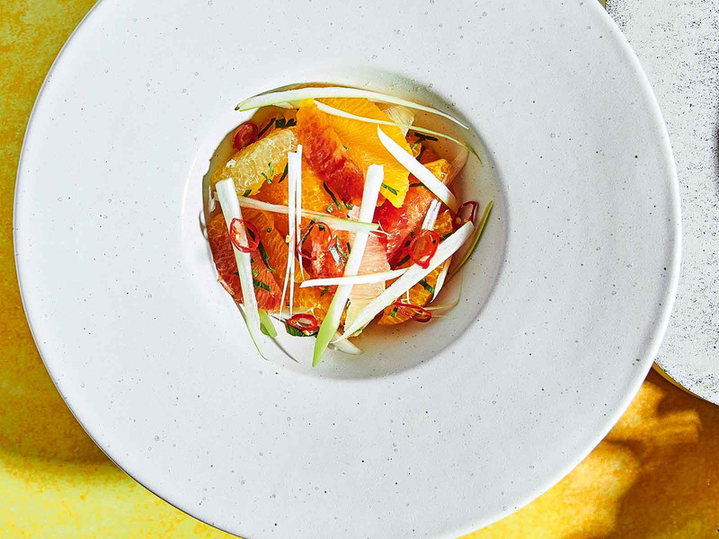 »Insalata di Arancia con Sgrombo« aus Sizilien