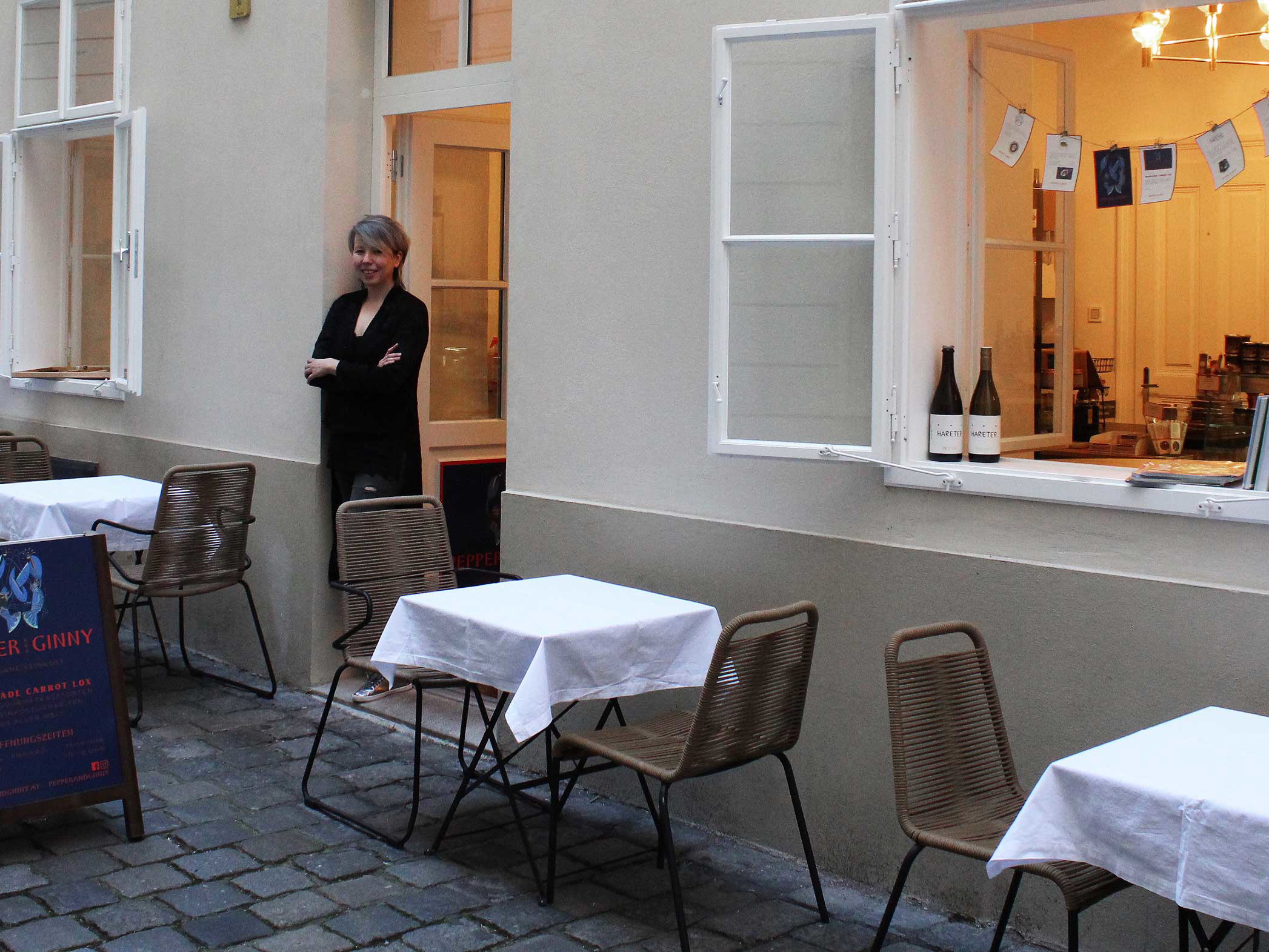 Manuela Haromy kuratiert im »Pepper and Ginny« plant-based Feinkost.