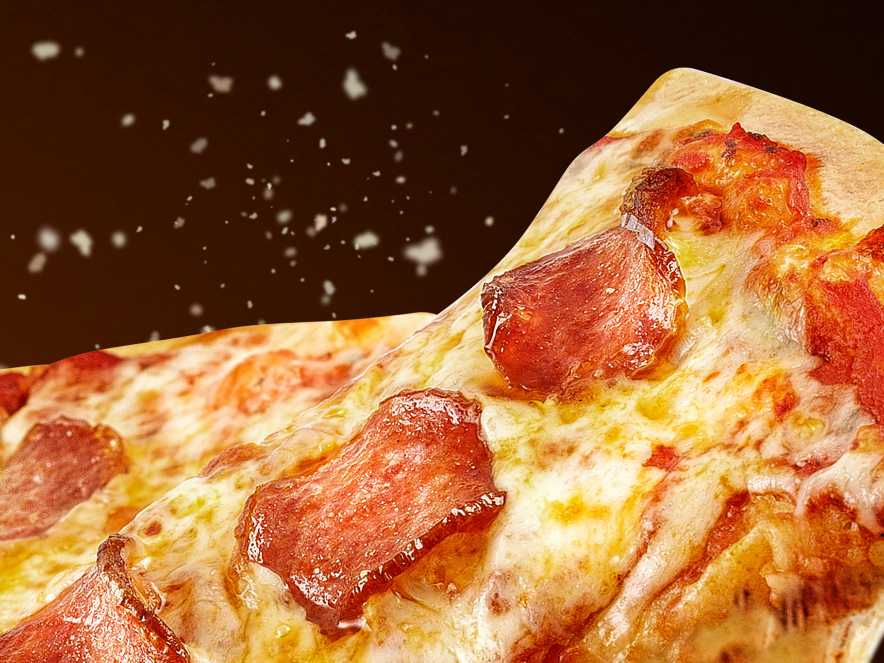 The pizza had 68,000 slices.