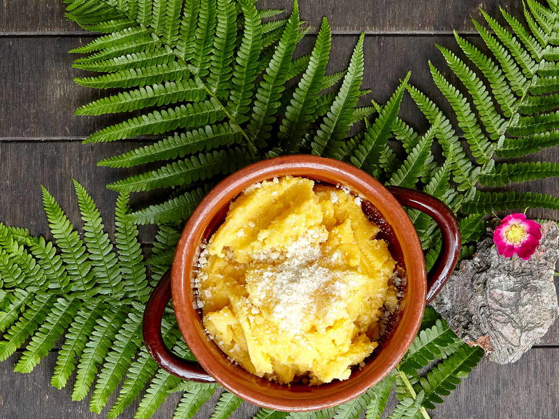 Polenta von der Rifugio Lagoni