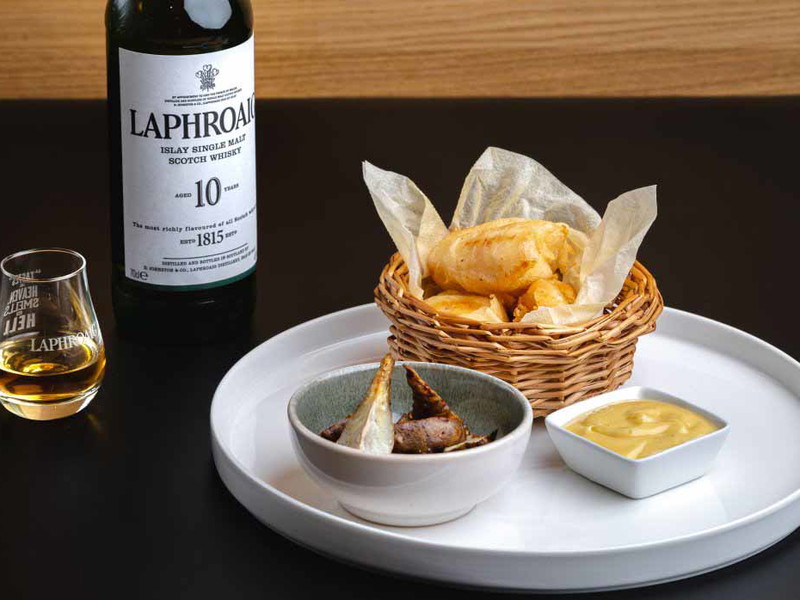 Neuinterpretation der klassischen Fish and Chips