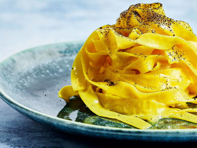 »Tagliatelle allo Zafferano« aus der Region Veneto