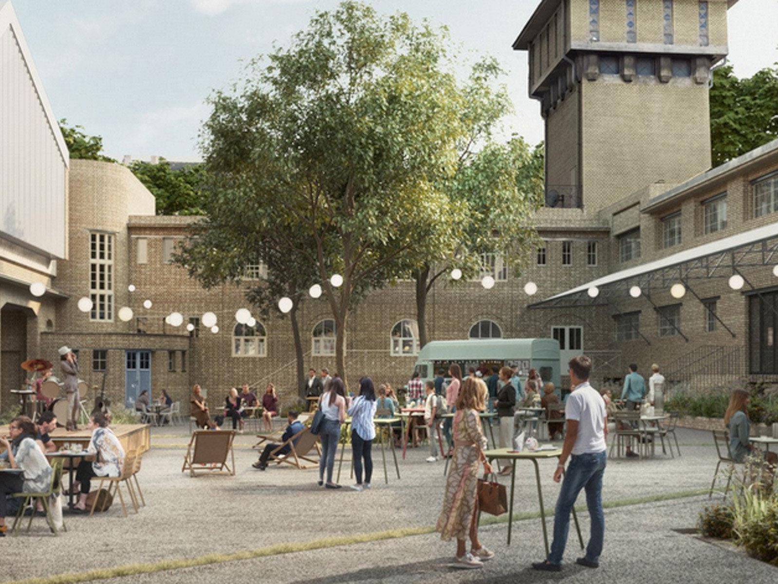 Die Fabrik1230 soll auch in Zukunft als Location für Kunst und Kultur dienen. Zusätzlich dazu sollen Gastronomieflächen, Büros und ein Gesundheitszentrum entstehen.