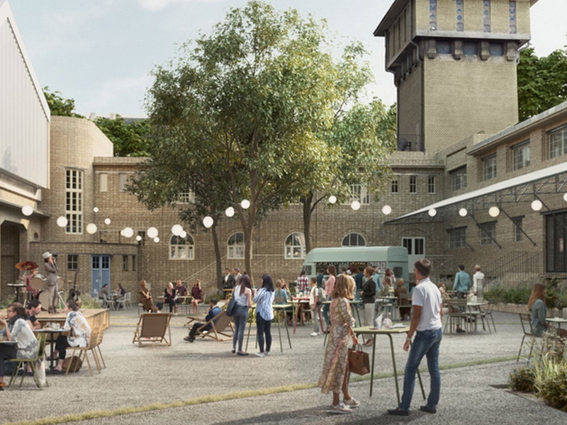 Die Fabrik1230 soll auch in Zukunft als Location für Kunst und Kultur dienen. Zusätzlich dazu sollen Gastronomieflächen, Büros und ein Gesundheitszentrum entstehen.