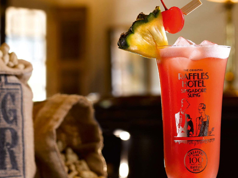 Der original »Raffles  Singapore Sling«