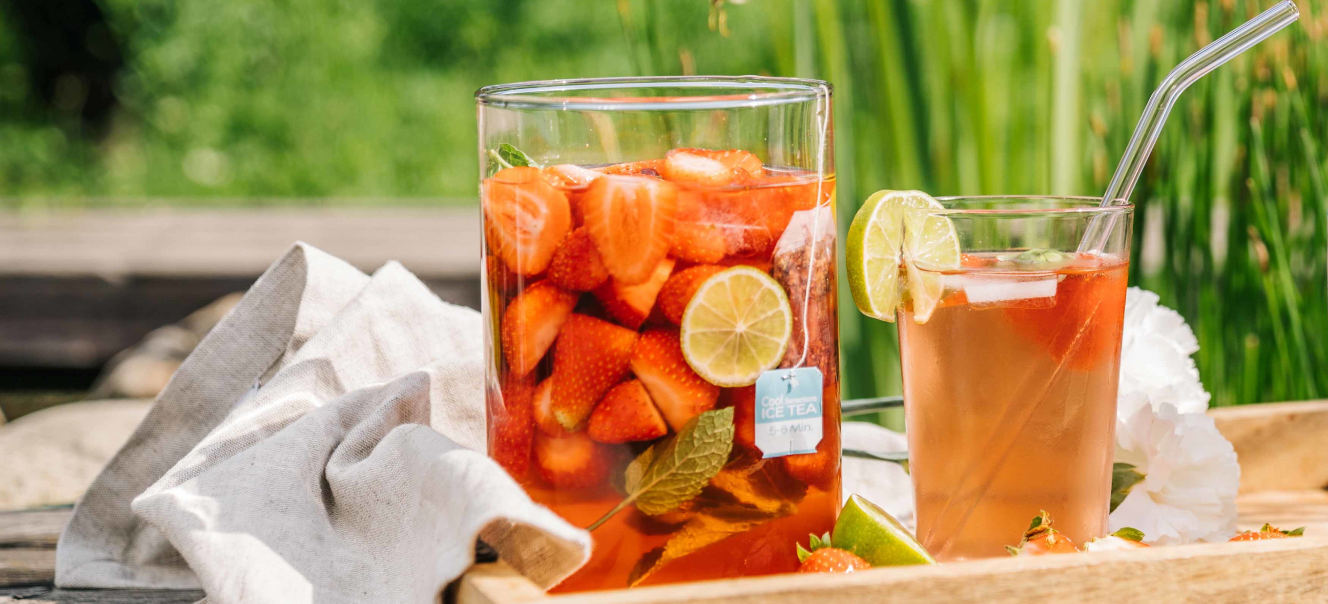Erfrischender Sommerdrink