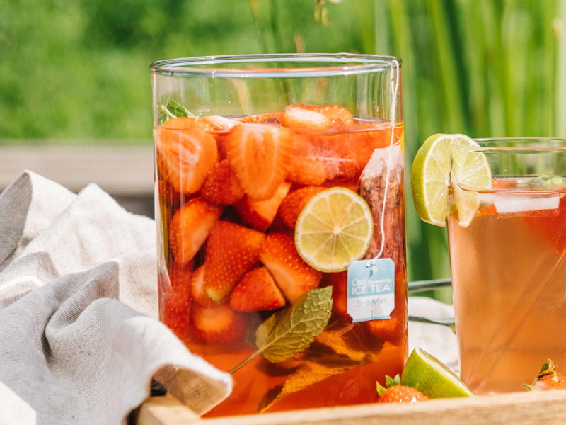 Erfrischender Sommerdrink