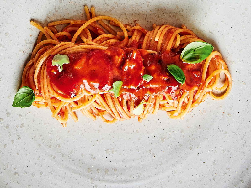 »Spaghetti al Pomodoro« aus Kampanien