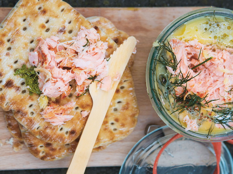 Ideal für Fisch-Fans: Spicy Potted Lachs.