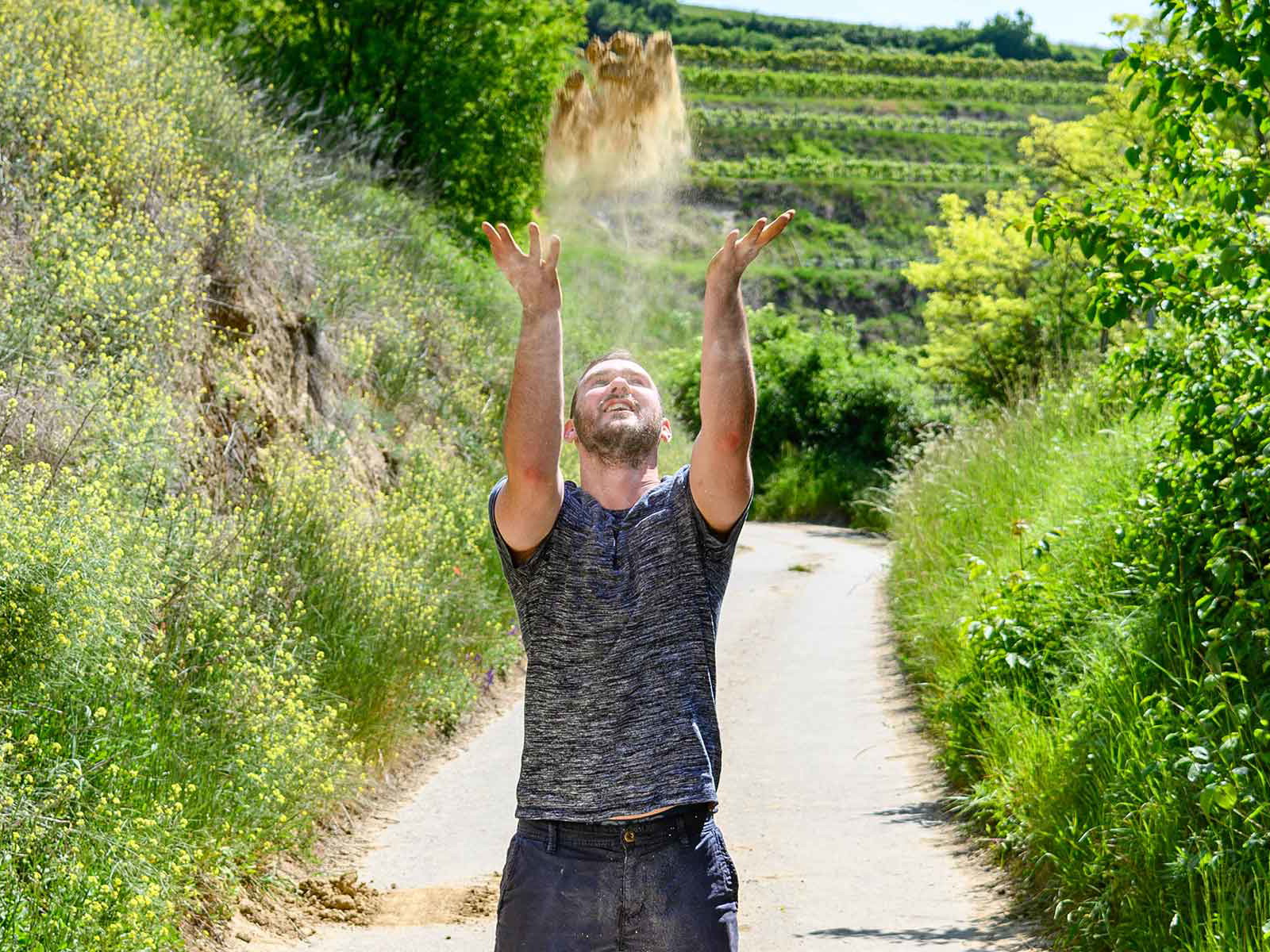 Die Philosophie des niederösterreichischen Jungwinzers: »Ein gutes Produkt aus der Natur produzieren, das viel Freude im Glas bereitet«.