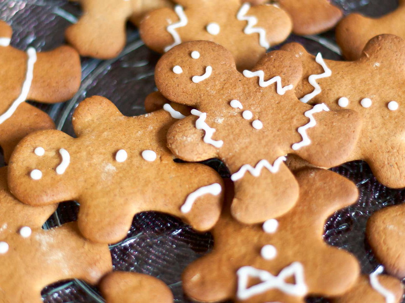 Zu Weihnachten kennt man Honigbrot vor allem in Form von lustigen Weihnachtsfiguren.&nbsp;
