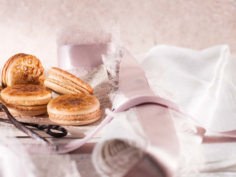 Makronen: ein Klassiker der französischen Pâtisserie.