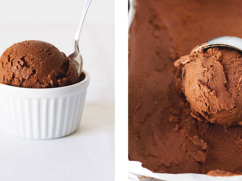 Die »Schoko Nicecream« von Food Bloggerin Vicki Scharer/Bowsessed ist herrlich cremig.