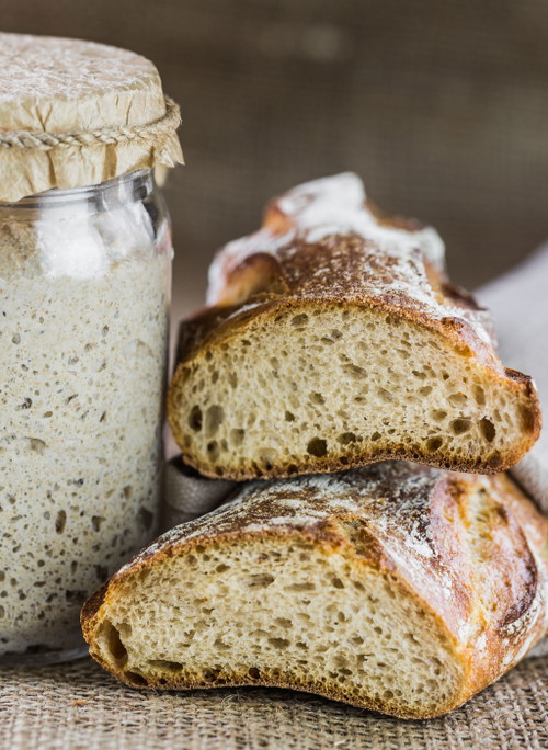 Sauerteigbrot.