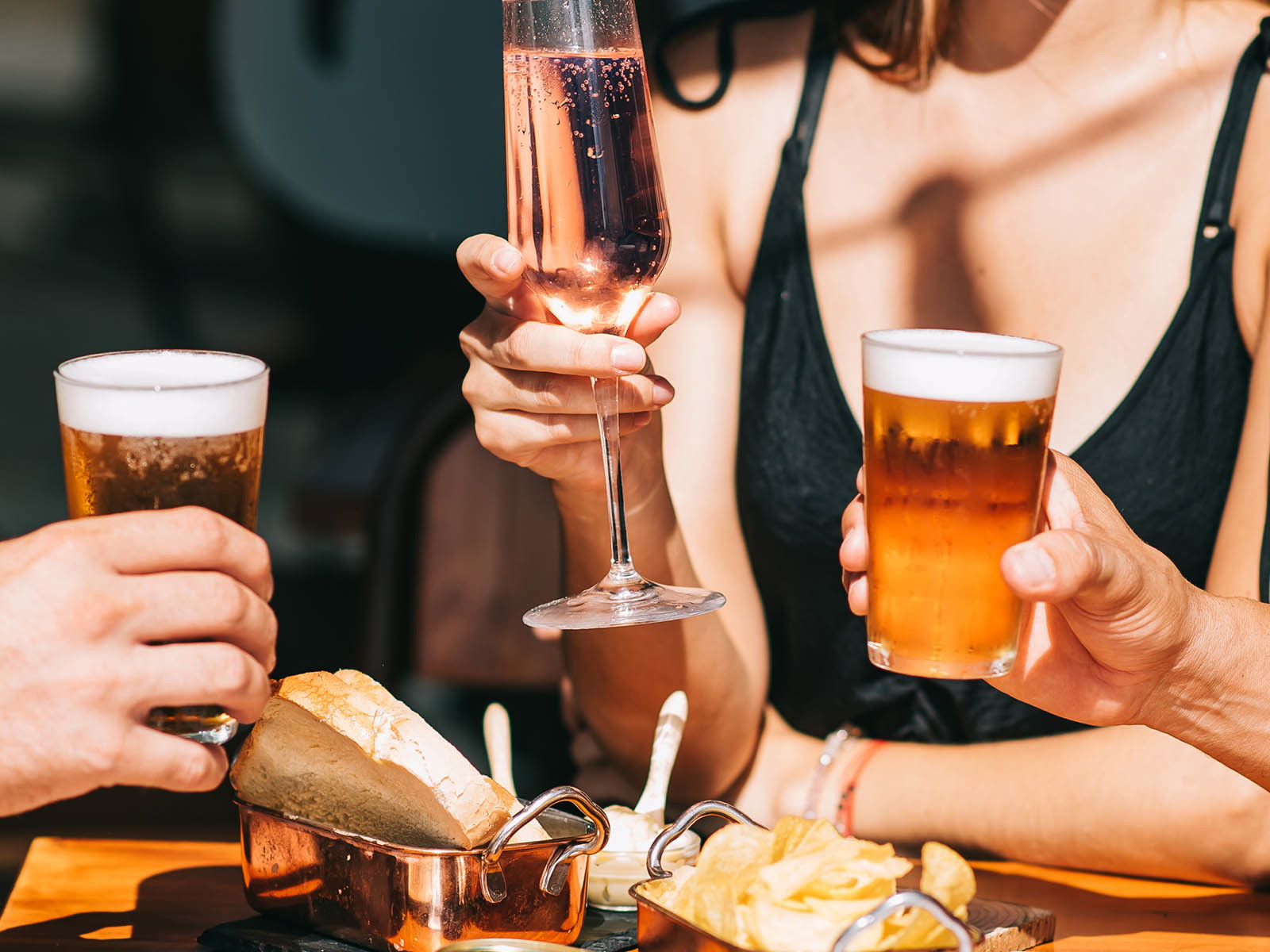 Zu den meisten Getränken gibt es auch eine alkoholfreie Variante.