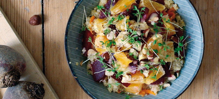 Ein veganer Gruß aus der Küche von »Vegan Jungle«.