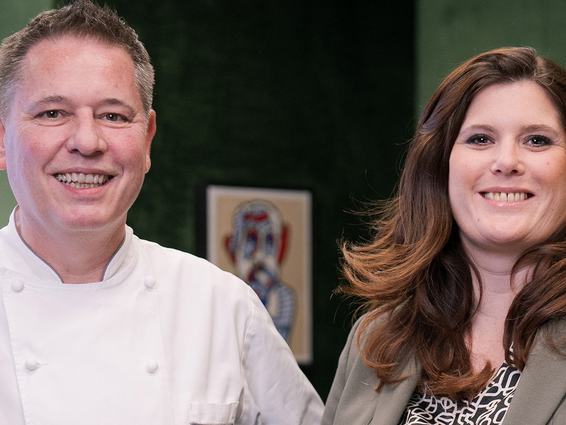 Urs Gschwend, der neue Chef des Traditionshauses, mit der neuen General Managerin Tanja Münker.