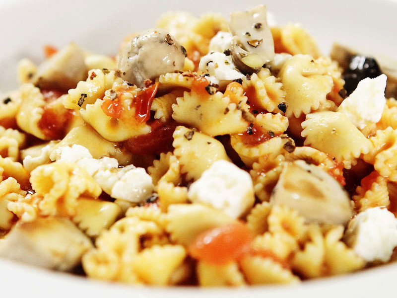 Pasta: Farfalle with Porcini Mushrooms