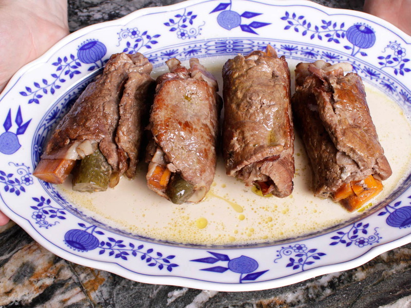 German Classic: Beef Roulades or Rindsrouladen