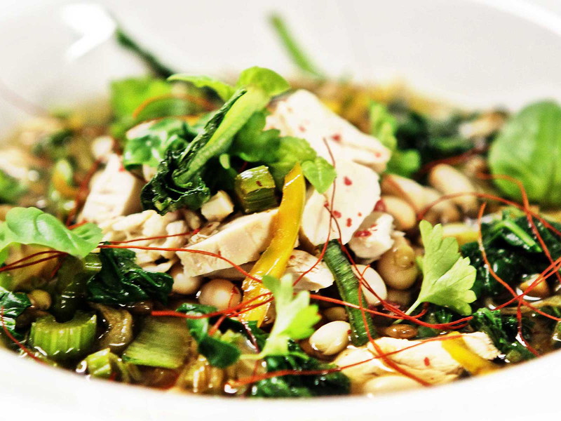 Invigorating Chicken Soup