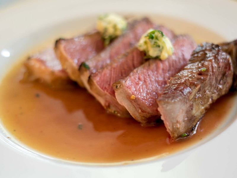 Rump Steak with Whiskey Jus