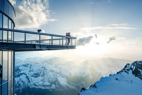 Top of Salzburg am Kitzsteinhorn | Die Aussichtsplattform auf 3.029 m Seehöhe