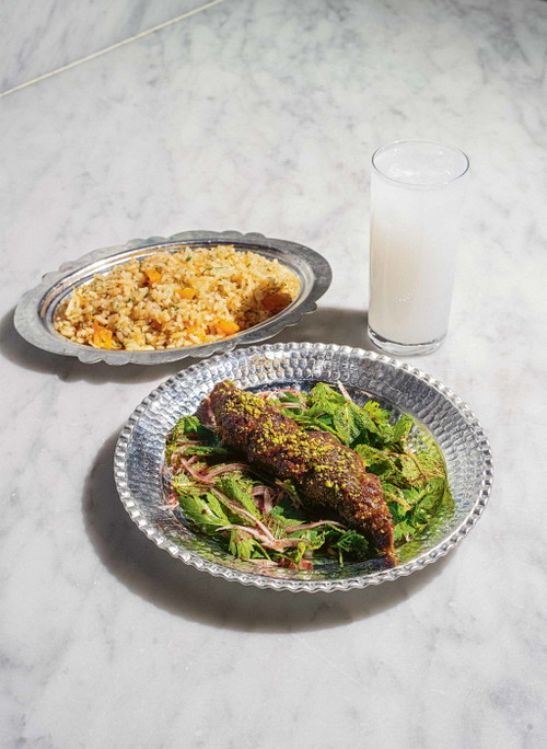 Pistazien-Kebab.