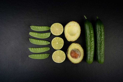 Green Bowl with Smoky Chili Mayonnaise