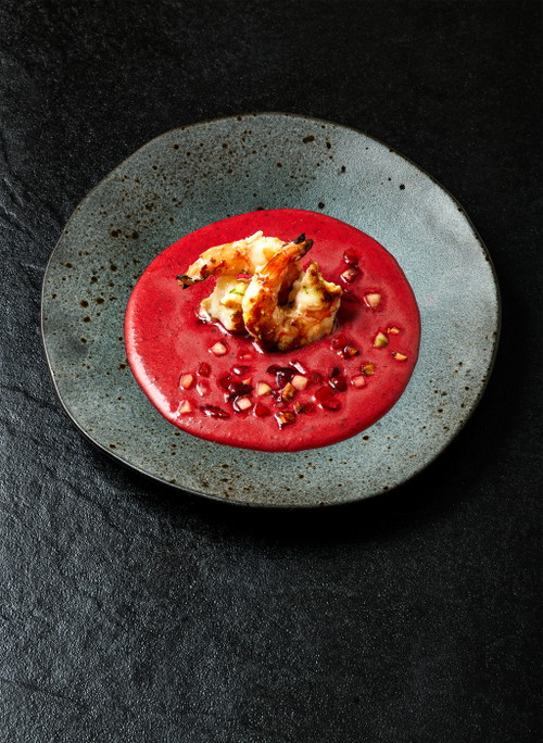 Kirschgazpacho.