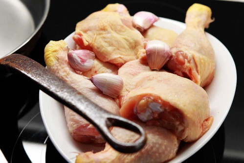 Chicken Thighs with Preserved Lemon