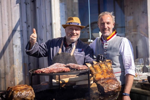 Grillweltmeister Adi Bittermann auf der Schmittenhöhe | Gourmet BBQ bei den Genuss-Skitagen in Zell am See-Kaprun
