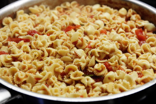 Pasta: Farfalle with Porcini Mushrooms