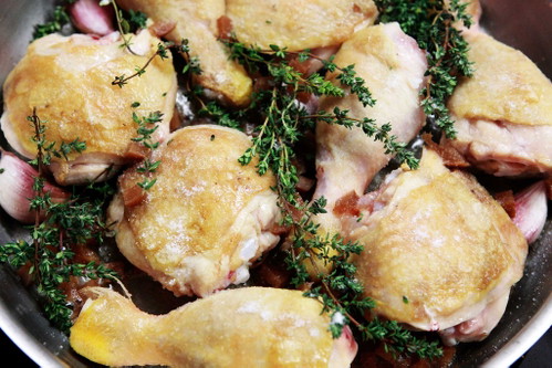 Chicken Thighs with Preserved Lemon